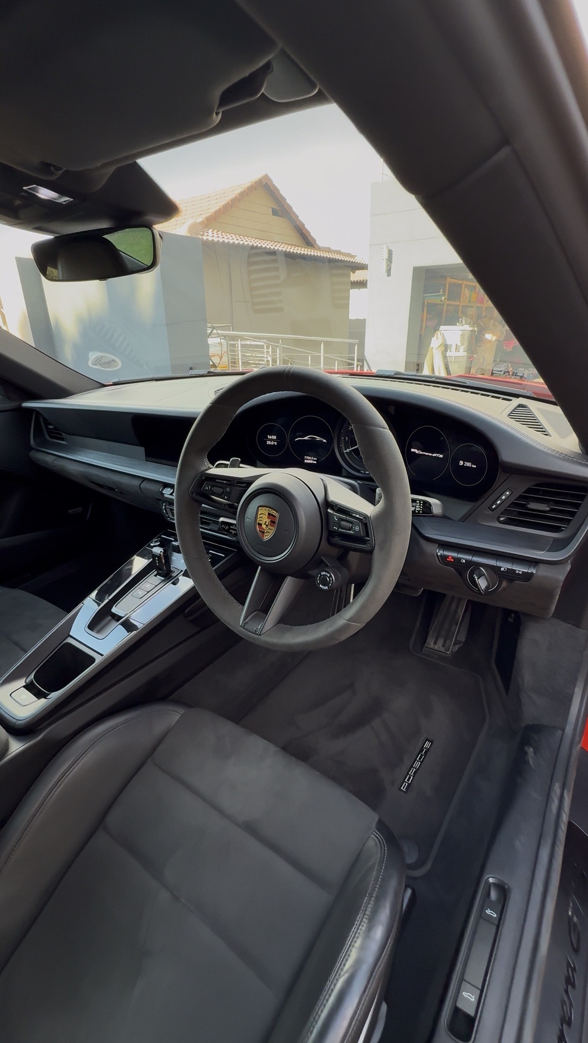 Porsche interior