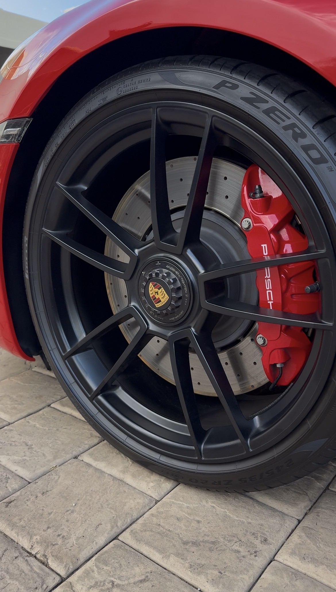 Porsche Carrera wheel
